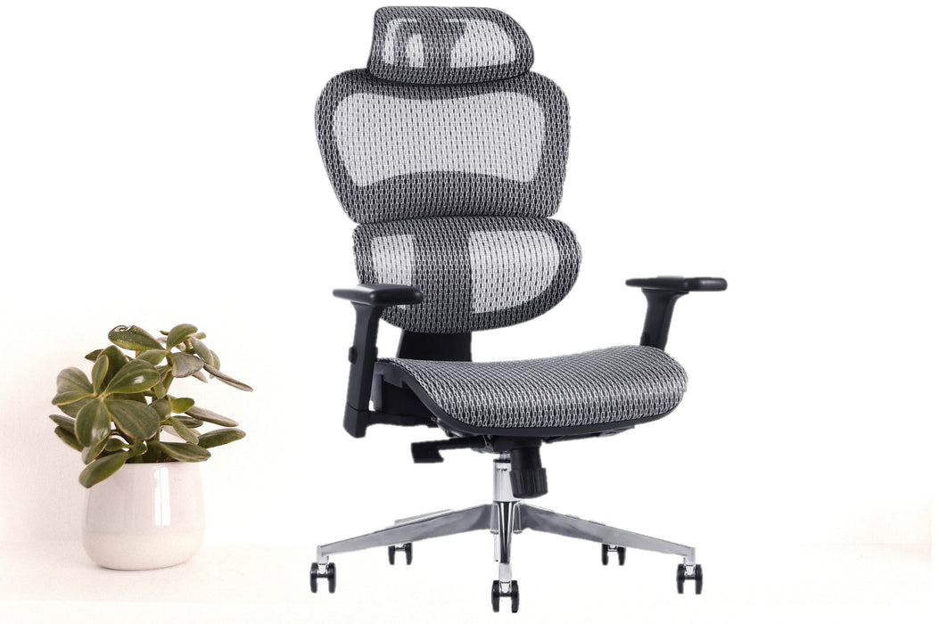 Bostin Life Office Chair Computer Gaming Mesh Net Seat Grey Dropshipzone