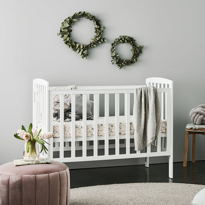 Baby Cot - White