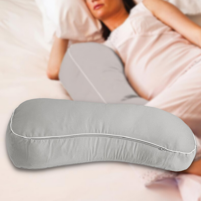 Nursing and Sleep Support Pillow - Grey