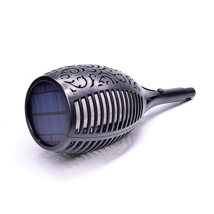 10 Pcs Solar 96 LED Torch Lights with Flickering Dancing Flame Effect