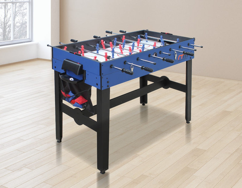 12-in-1 4FT Combo Games Table with Foosball Air Hockey Table Tennis and More