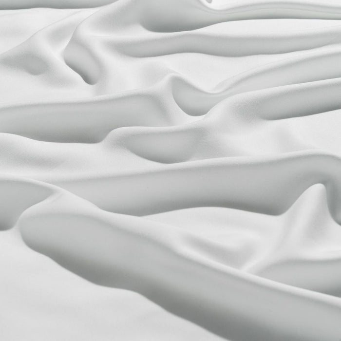 100% Organic Bamboo Flat Bed Sheet Double Size White