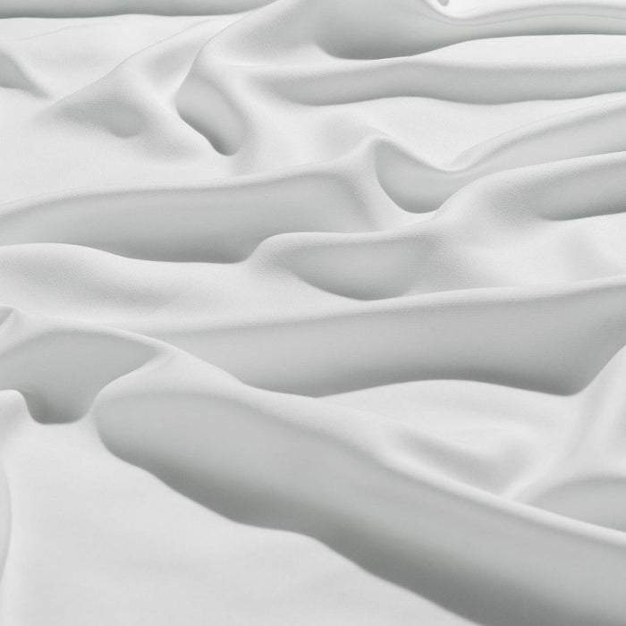 100% Organic Bamboo Flat Bed Sheet Double Size White