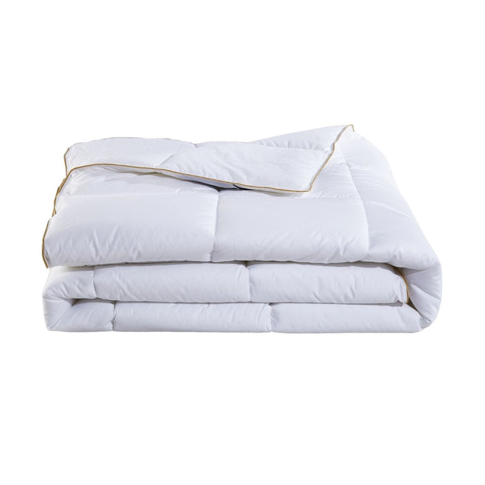 Bostin Life Alternative Goose Down Feather Quilt With Organic Cotton Cover - Double Size Home &