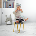 Bostin Life Kids Sheep Face Golden Leg Stool - Grey Baby & > Furniture