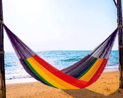 Bostin Life Cotton Single Size Hammock - Rainbow Home & Garden > Outdoor Living