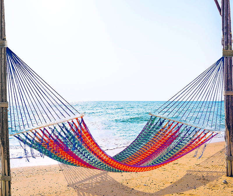 Bostin Life Resort Style No Fringe Queen Size Hammock - Mexicana Home & Garden > Outdoor Living