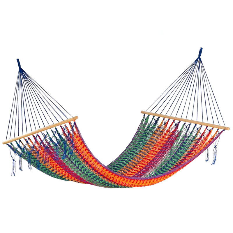Resort Style No fringe Queen Size Hammock - Mexicana