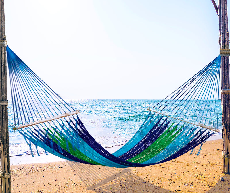 Bostin Life Resort Style No Fringe Queen Size Hammock - Oceanica Home & Garden > Outdoor Living