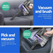 Bostin Life Devanti Corded Handheld Bagless Vacuum Cleaner - Purple And Silver Dropshipzone