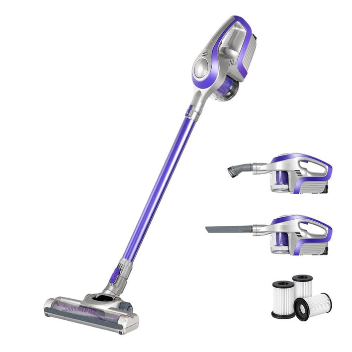 Handheld Cordless Stick Vacuum Cleaner 150W with HEPA Filters