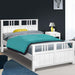 Bostin Life Wooden Bed Frame Timber Single Size Eva Kids Adults Mattress Base Dropshipzone