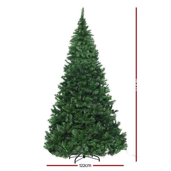Bostin Life Jingle Jollys 1.8M 6Ft Christmas Tree Xmas 1980 Led Lights Warm White 765 Tips Occasions