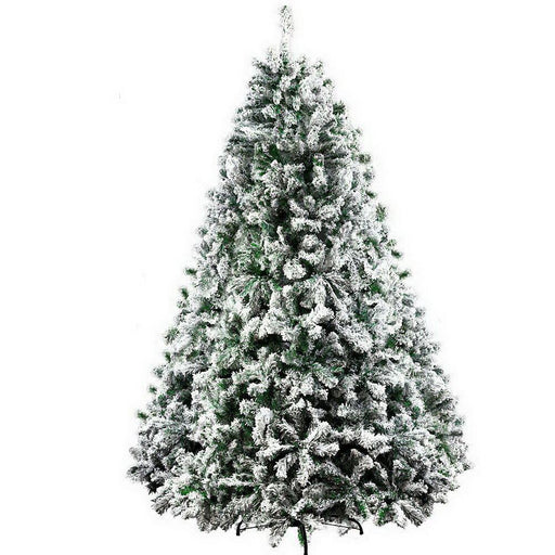 Bostin Life Jingle Jollys Christmas Tree 2.1M 7Ft Xmas Decorations Snow Home Decor 1106 Tips