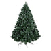 Bostin Life Jingle Jollys 2.1M 7Ft Christmas Tree Xmas Home Decoration 1250 Tips Snowy Green