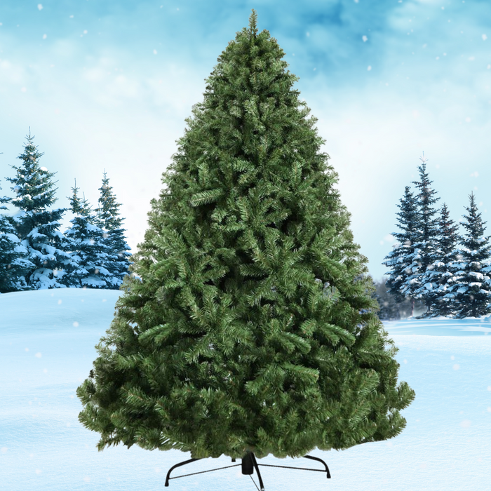 8FT 1500 Tips Christmas Tree - Green