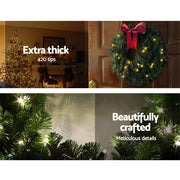 Bostin Life Jingle Jollys 60Cm Christmas Wreath - Green Occasions >