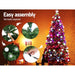 Bostin Life Jingle Jollys 1.8M 6Ft Led Christmas Tree Optic Fibre Xmas Multi Colour Lights Occasions
