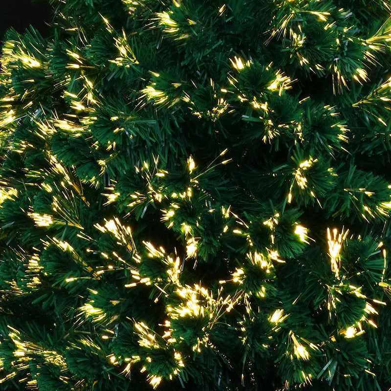Bostin Life Jingle Jollys Christmas Tree 2.1M 7Ft Led Xmas Fibre Optic Multi Warm White Occasions >