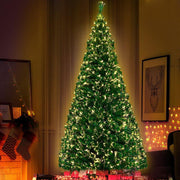 Bostin Life Jingle Jollys Christmas Tree 2.1M 7Ft Led Xmas Fibre Optic Multi Warm White Occasions >