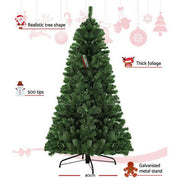 Bostin Life Jingle Jollys 1.8M 6Ft Christmas Tree Xmas Decoration Home Decor 500 Tips Green
