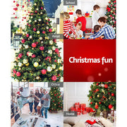 Bostin Life Jingle Jollys 1.8M 6Ft Christmas Tree Xmas Decoration Home Decor 500 Tips Green