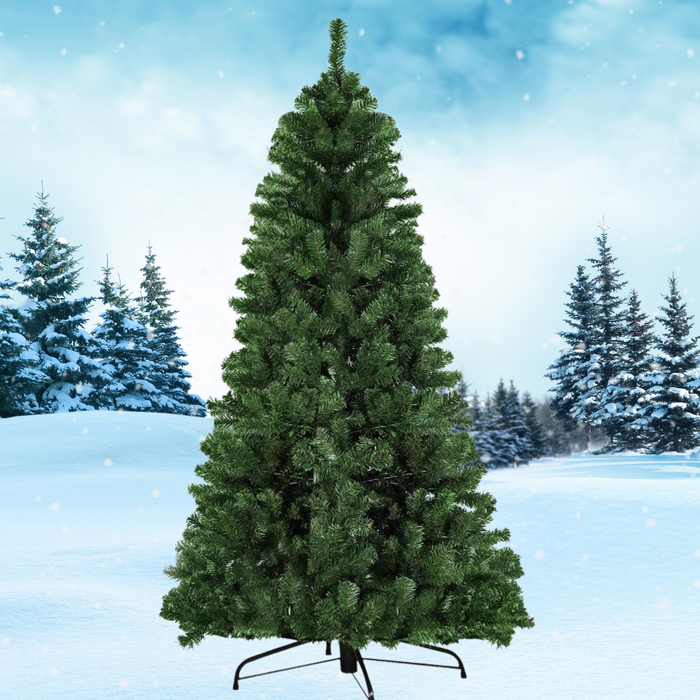 8FT 1000 Tips Christmas Tree - Green