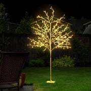 Bostin Life Jingle Jollys 1.5M Led Christmas Branch Tree 304 Xmas Warm White Optic Fiber Occasions >