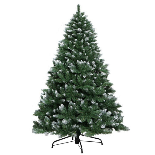 Bostin Life Jingle Jollys 7Ft Christmas Snow Tree - Green Occasions >