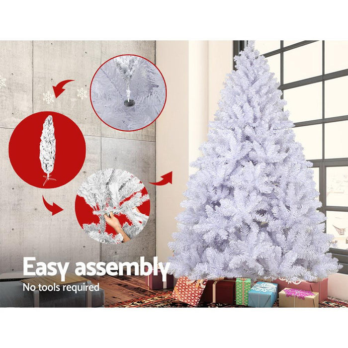 Bostin Life Jingle Jollys 7Ft Christmas Tree - White Occasions >