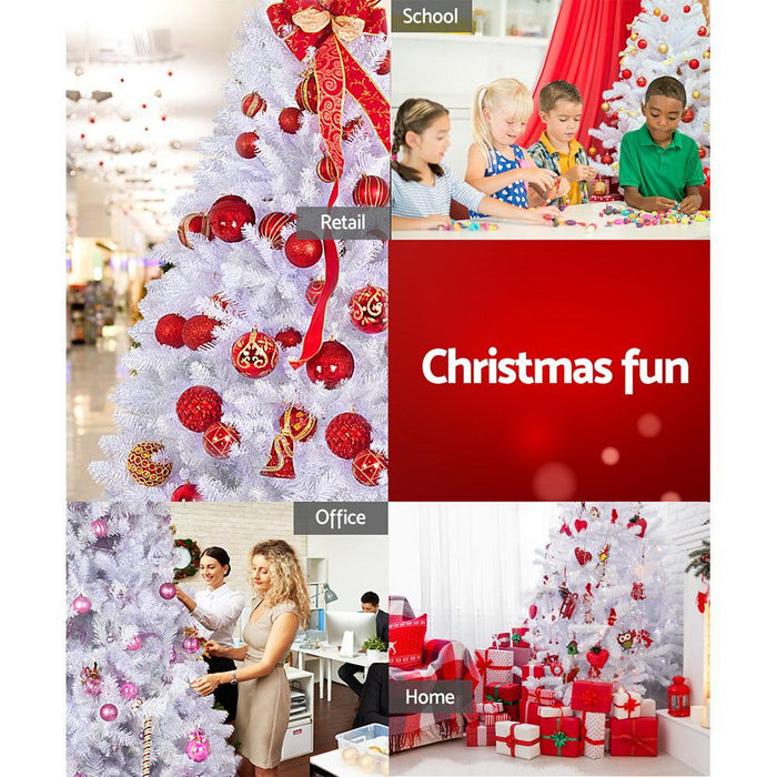 Bostin Life Jingle Jollys 7Ft Christmas Tree - White Occasions >