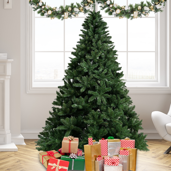 8FT 1400 Tips Christmas Tree - Green