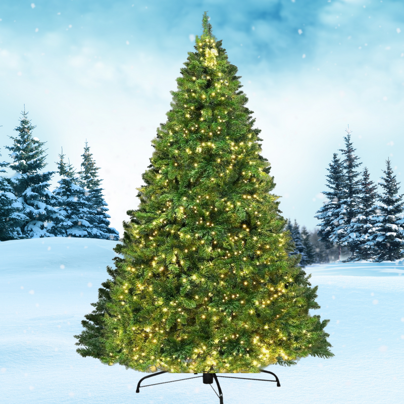 8FT 1488 Tips LED Christmas Tree - Warm White