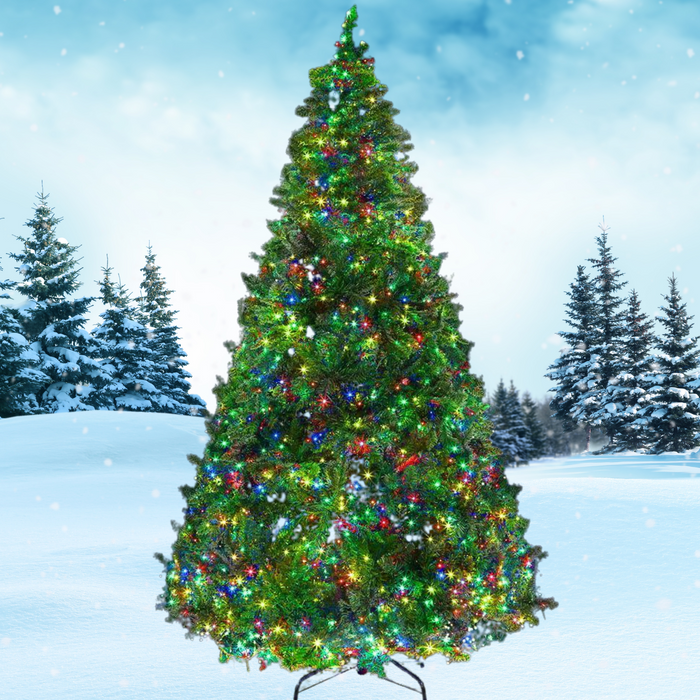 8FT 1361 Tips LED Christmas Tree - Green