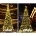 Bostin Life Jingle Jollys 3.6M Led Christmas Tree Lights Xmas 400Pc Warm White Optic Fibre Occasions