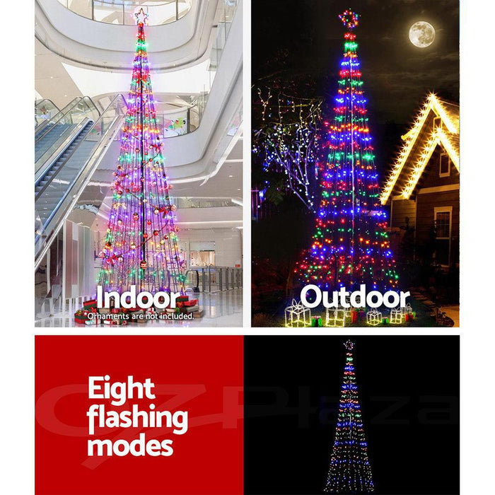 Bostin Life Jingle Jollys 5M Led Christmas Tree Optic Fibre Lights 750Pc Multi Colour Occasions >