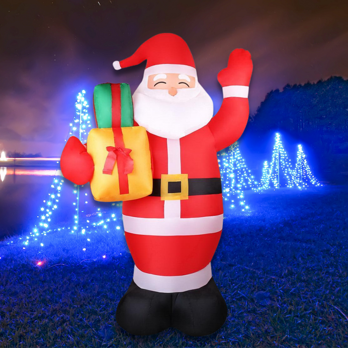 2.4M Inflatable LED Christmas Santa