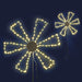 Bostin Life Jingle Jollys Christmas Motif Lights Led Spinner Windmill Waterproof Outdoor Occasions >
