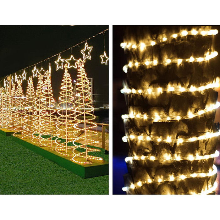 Bostin Life Jingle Jollys 50M Christmas Rope Lights 1200 Led Warm White Occasions >