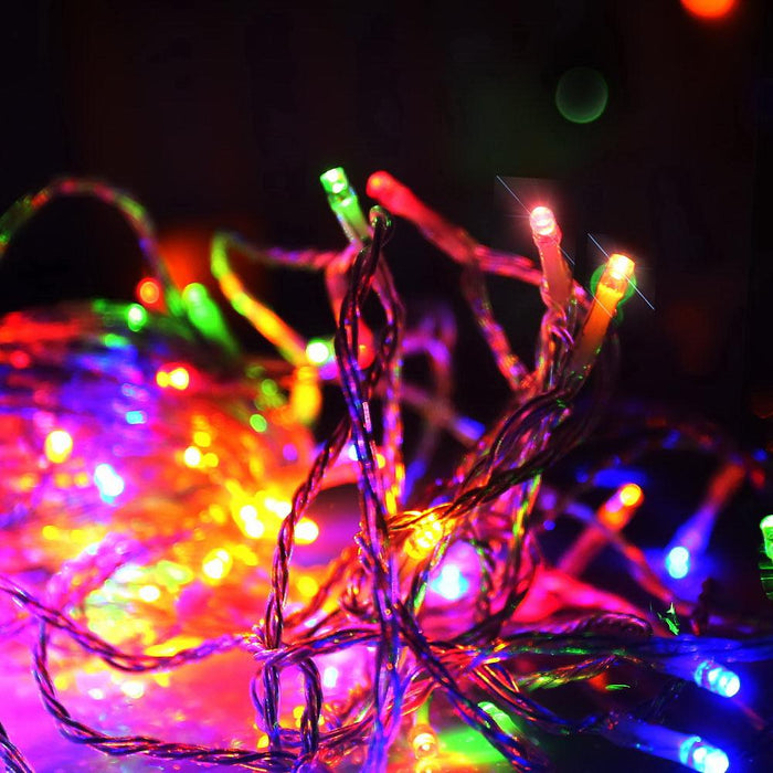 Bostin Life Jingle Jollys 50M Christmas String Lights 500Led Multi Colour Occasions >