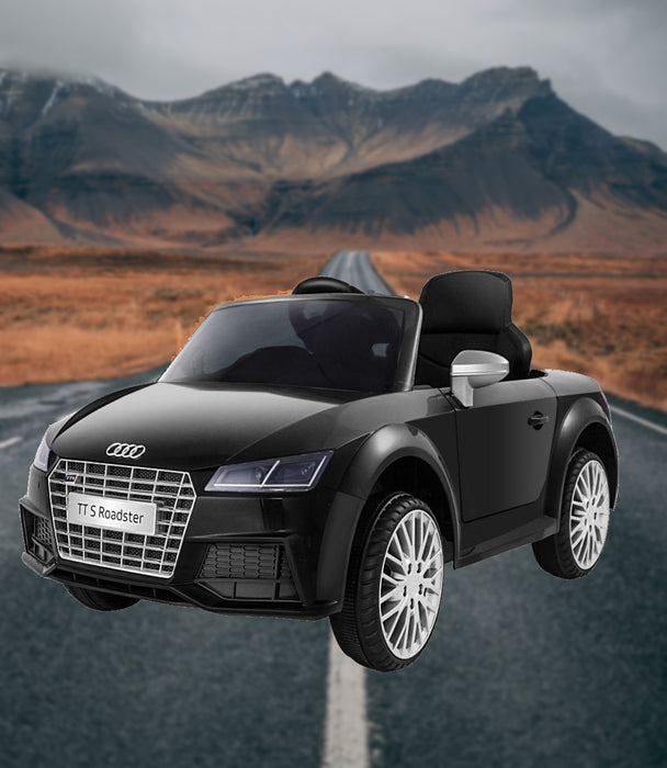 Bostin Life Audi Licensed Kids Ride On Cars Electric Car Children Toy Battery Black Dropshipzone