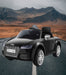 Bostin Life Audi Licensed Kids Ride On Cars Electric Car Children Toy Battery Black Dropshipzone