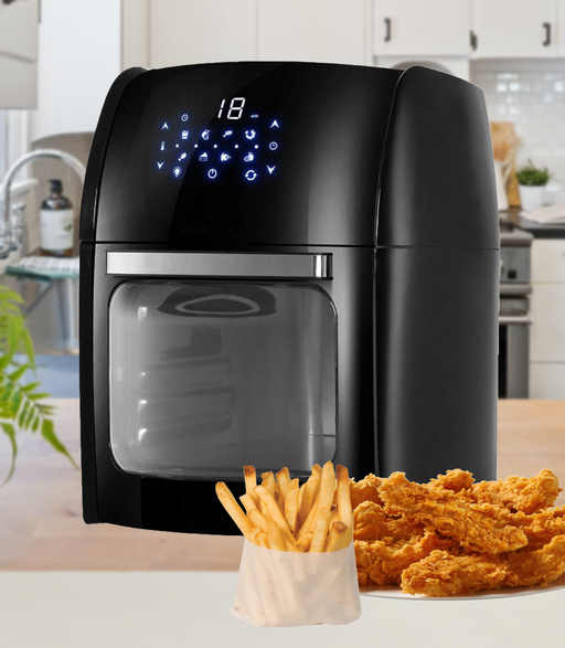Bostin Life 12L Air Fryer Lcd Digital Low Oil Deep Frying Oven Healthy Kitchen Cooker Dropshipzone