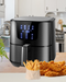 Bostin Life Air Fryer 7L Lcd Healthy Oil Free Frying Oven Kitchen Cooker Airfryer In Black