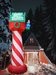 Bostin Life Inflatable Christmas Mailbox 2.4M Lights Xmas Outdoor Decoration Dropshipzone