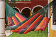 Bostin Life Deluxe Cotton Jumbo Size Mexican Hammock - Imperial Home & Garden > Outdoor Living