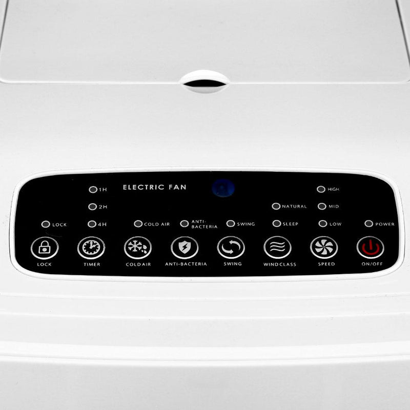 Bostin Life Devanti Portable Evaporative Air Cooler And Humidifier Conditioner - Black & White