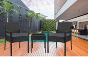 Bostin Life 3-Piece Outdoor Set - Black Dropshipzone