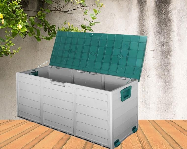 Bostin Life 290L Outdoor Storage Box - Green Furniture >