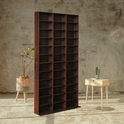 Bostin Life Adjustable Book Storage Shelf Rack Unit - Expresso Furniture > Living Room
